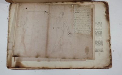 Lot 462 - Fencing. Manuscript copy of 10 leaves of Theorie et Pratique des Armes, 19th century