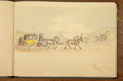 Lot 158 - Italy. Album of watercolours, 1829, ex libris Thomas Ashby (1874-1931)