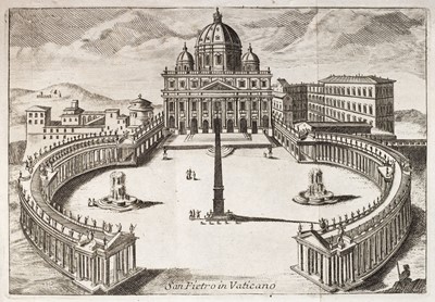 Lot 170 - Rossini (Pietro). Il Mercurio errante delle Grandezze di Roma, 1771