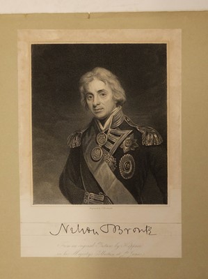 Lot 728 - Nelson (Horatio, 1st Viscount Nelson, 1758-1805). Ticket for Funeral Procession, 1806