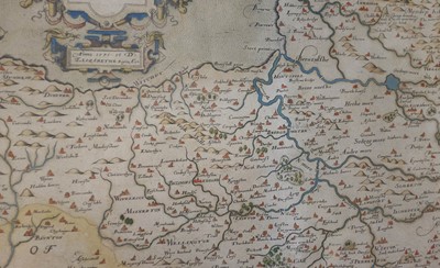 Lot 117 - Somerset. Saxton (Christopher), Somersetensem.., 1579