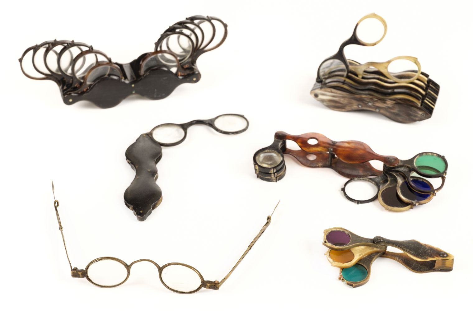 Lot 159 - Spectacles. A collection of spectacles and