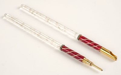 Lot 140 - Pen set. A fine 19th century French pen set