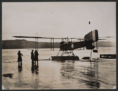 Lot 807 - Fairey Campania Seaplane. Official photo album, 1918