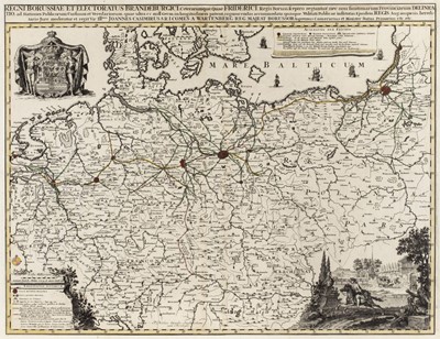 Lot 42 - Germany/Prussia. Halma (Francois), Regni Borussiae et Electoratus Brandeburgici.., circa 1700