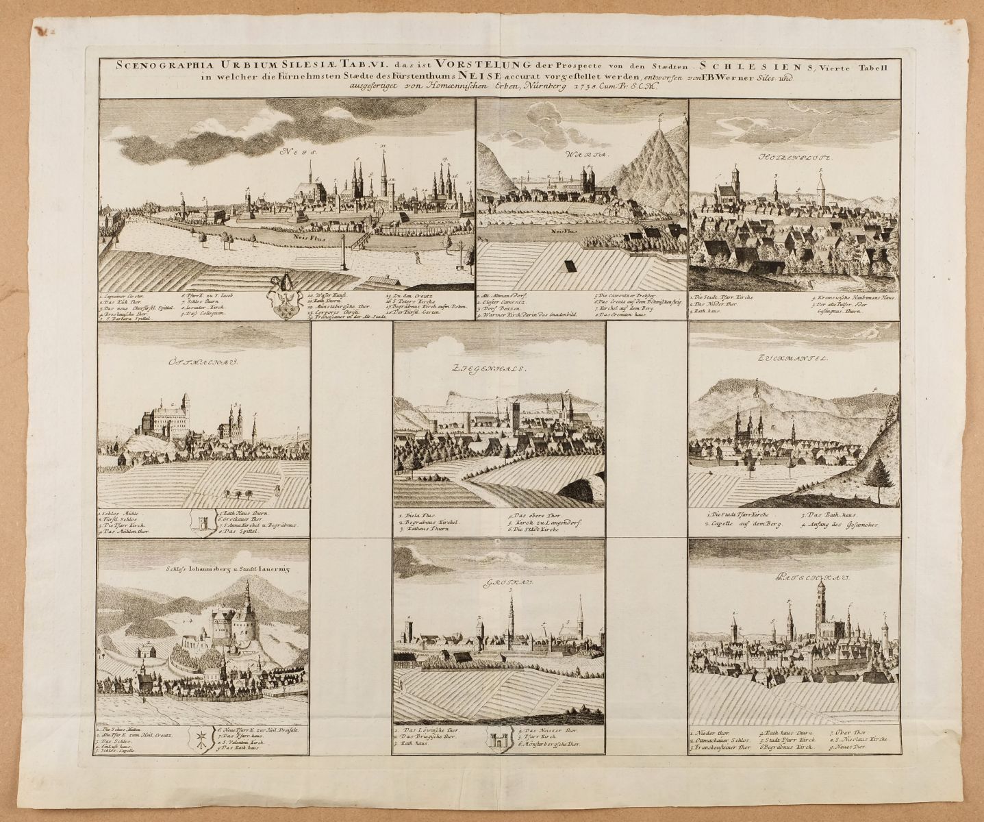 Lot 167 - Poland. Werner (F. B.), Seven Plates From