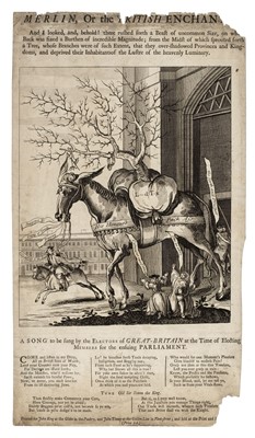 Lot 516 - General Election of 1747. Printed broadside