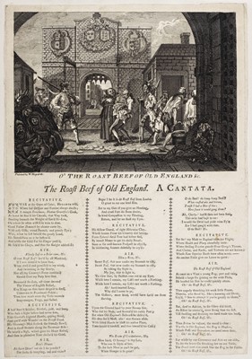 Lot 514 - Forrest (Theodosius). The Roast Beef of Old England. A Cantata, circa 1749