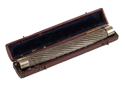 Lot 172 - The First Atlantic Cable. A cased souvenir cable c.1858