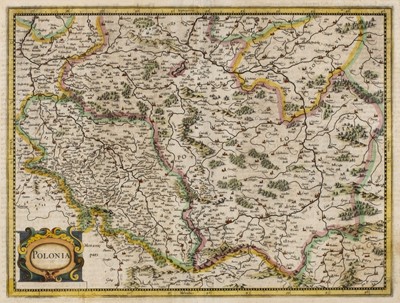 Lot 270 - Poland. Mercator (Gerard & Hondius H.), Polonia, circa 1640