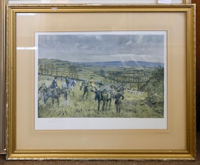 Lot 297 - Edwards (Lionel, 1878-1966). The Devon and Somerset Staghounds coming out of The Danesbrook, 1963