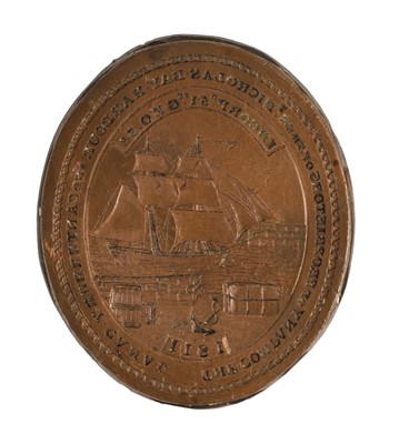Lot 150 - Seal. A George III desk seal St. Nicholas Bay and Canterbury Canal Company, 1811