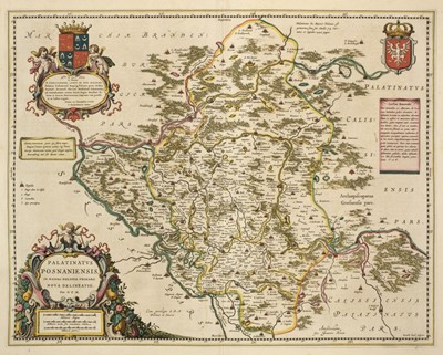 Lot 143 - Poland. Blaeu (Johannes), Palatinatus Posnaniensis, in Maiori Polonia Primarii..., circa 1670