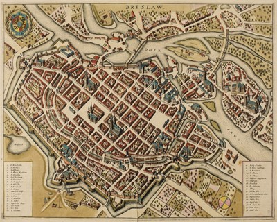 Lot 196 - Wroclaw/Breslau. Jansson (Jan), Breslaw, Amsterdam, circa 1660