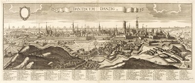 Lot 109 - Danzig/Gdansk. Rupprecht (Marc Abraham), Dantiscum, Danzig, Augsburg, circa 1750