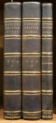 Lot 147 - Bewick (Thomas). History of British Birds (Land/Water), 2 vols., [3rd/1st eds.], Newcastle, 1805/04
