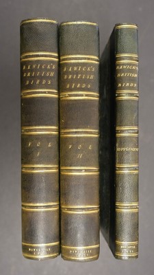 Lot 147 - Bewick (Thomas). History of British Birds (Land/Water), 2 vols., [3rd/1st eds.], Newcastle, 1805/04