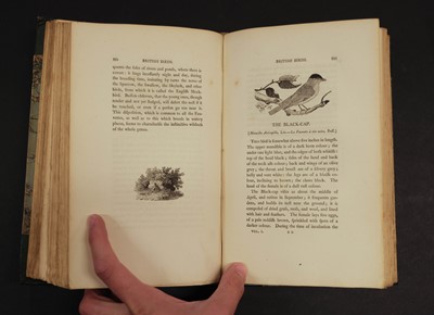 Lot 147 - Bewick (Thomas). History of British Birds (Land/Water), 2 vols., [3rd/1st eds.], Newcastle, 1805/04