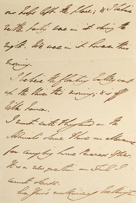 Lot 64 - Wellington (Duke of). Autograph letter signed to Sir Charles Stuart, Ajuda, Portugal, 1810