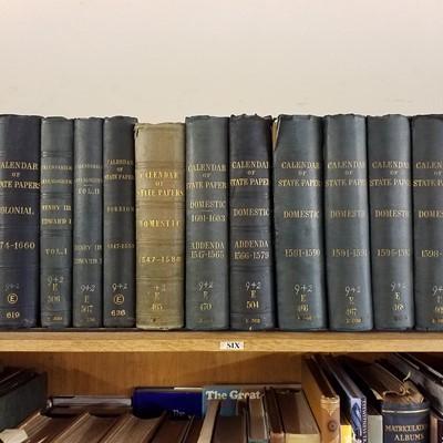 Lot 497 - Calendar of State Papers. 67 volumes