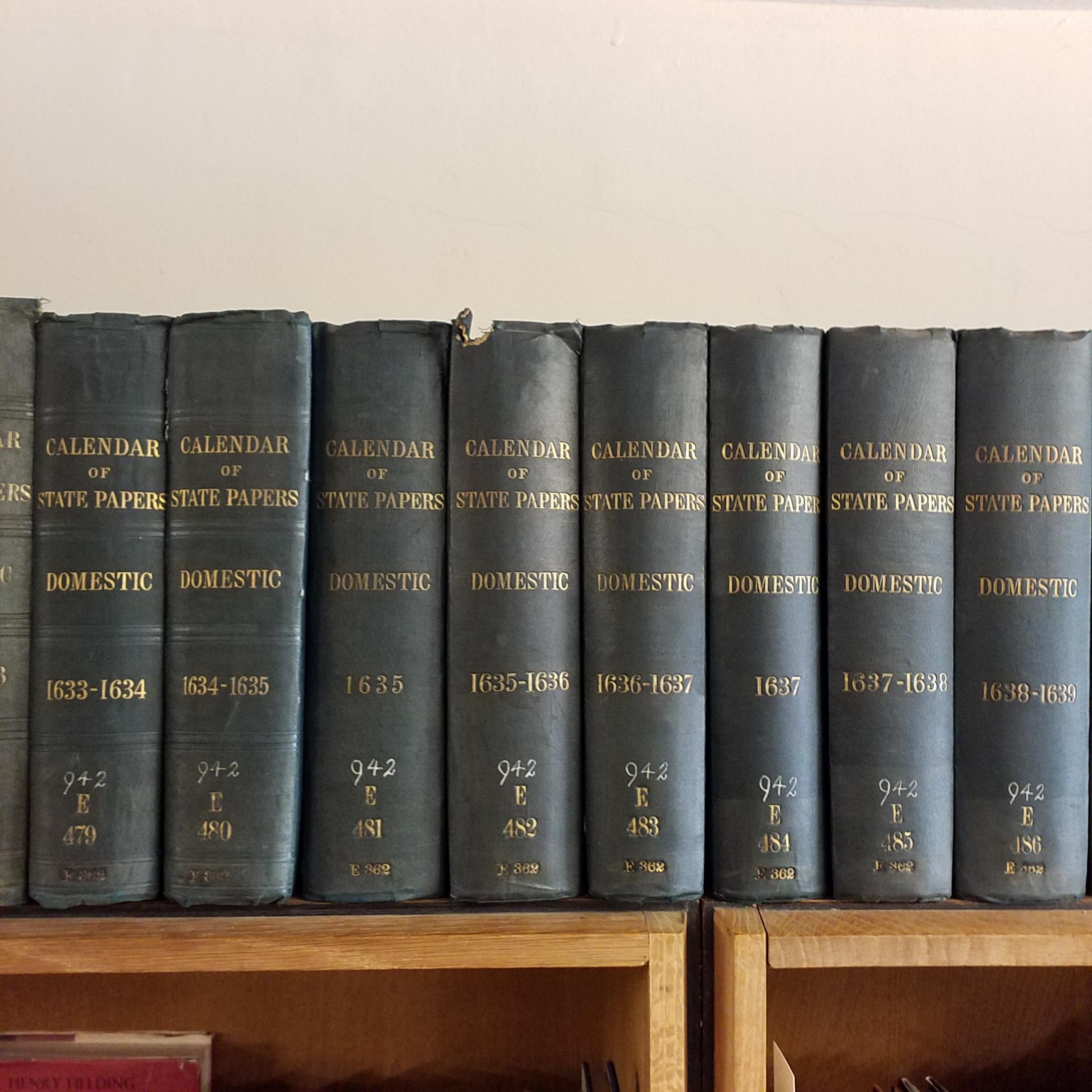 Lot 497 Calendar of State Papers. 67 volumes