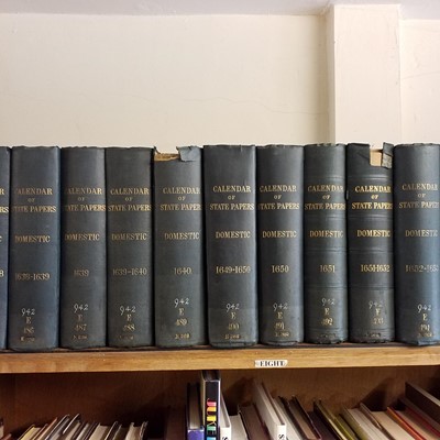 Lot 497 - Calendar of State Papers. 67 volumes