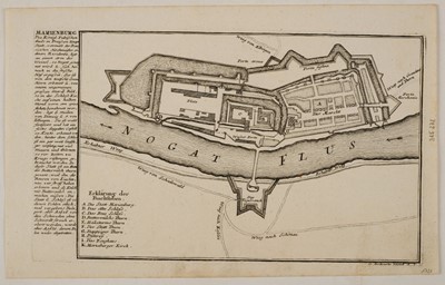 Lot 133 - Marienburg/Malbork, Northern Poland. Von Pufendorf (Samuel Baron), ...,Marienburgensis..., 1696
