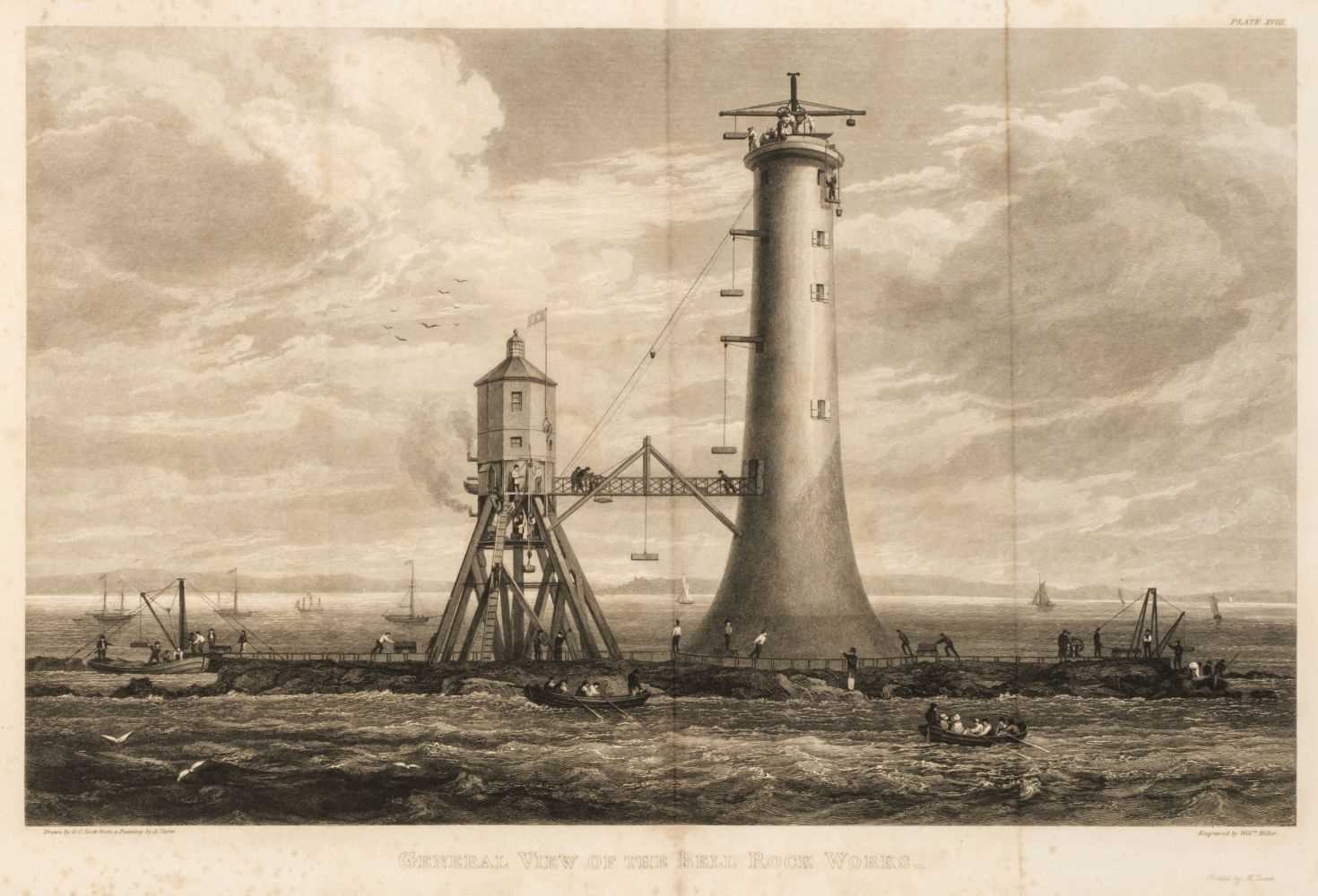 Lot 98 - Stevenson (Robert). An Account of the Bell Rock Light-House, 1st edition, Edinburgh, 1824