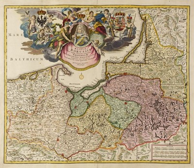 Lot 169 - Prussia. Homann (J. B.), Regnum Borussiae..., circa 1710