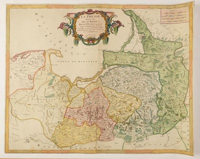 Lot 171 - Prussia. Le Rouge (G.L.), Carte Generale de tous les Etats du Roy de Prusse..., circa 1760