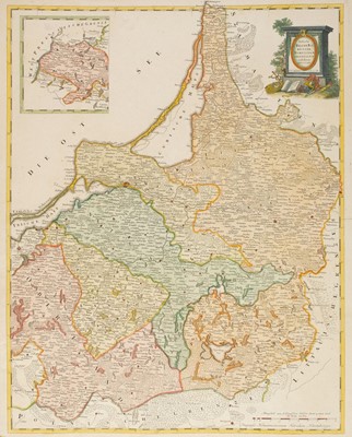 Lot 171 - Prussia. Le Rouge (G.L.), Carte Generale de tous les Etats du Roy de Prusse..., circa 1760