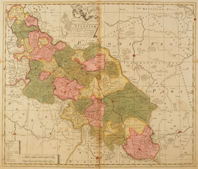 Lot 290 - Silesia/Poland. Covens & Mortier (publishers), Sup.s et Inferioris Ducatus Silesiae..., circa 1741