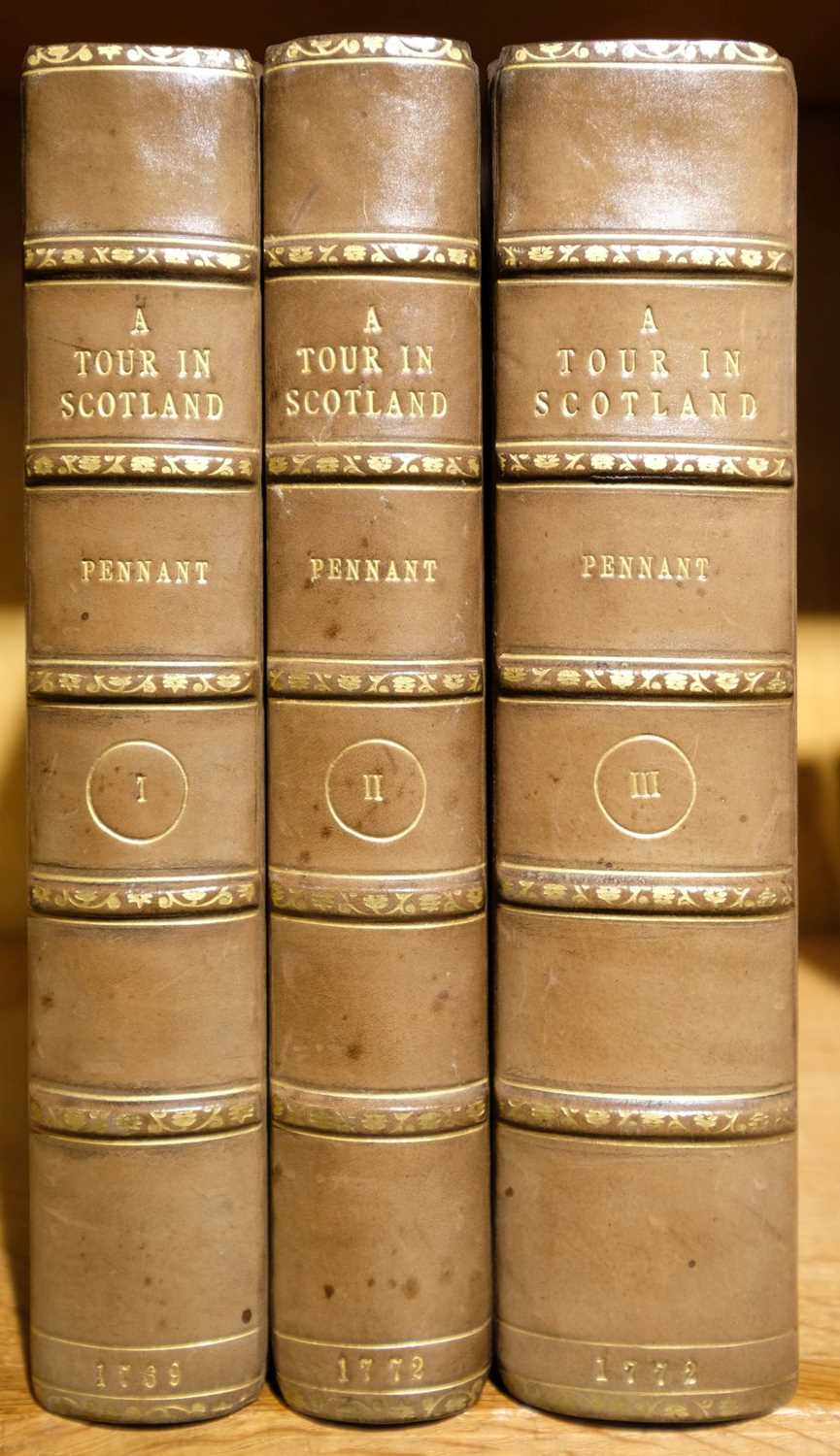Lot 38 - Pennant (Thomas). A Tour in Scotland, 3 volumes, 1774-6
