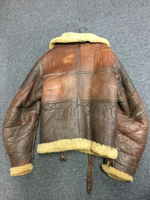 Lot 87 - Royal Air Force. A WWII period Irvin brown leather flying jacket