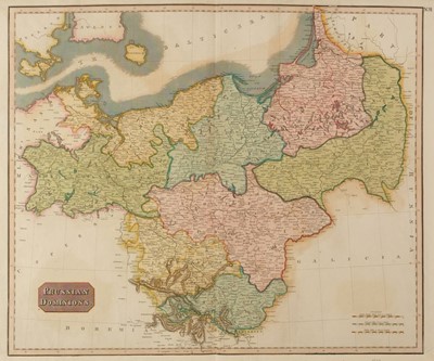 Lot 170 - Prussia. Knittel (Johann Ernst), ..., Post-Carte von Polan und Preussen..., circa 1813