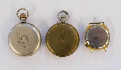 Lot 208 - Wristwatches. A collection of wrist and pocket watches