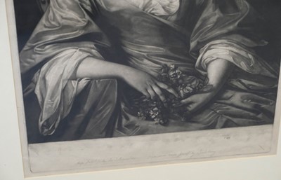 Lot 411 - Spilsbury (Jonathan, circa 1737-1812). Miss Jacobs, after Sir Joshua Reynolds, 1762