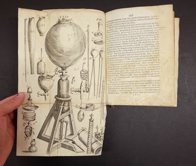 Lot 257 - Boyle (Robert). New Experiments Physico-Mechanical, 2nd edition, 1662, & A Continuation, 1669