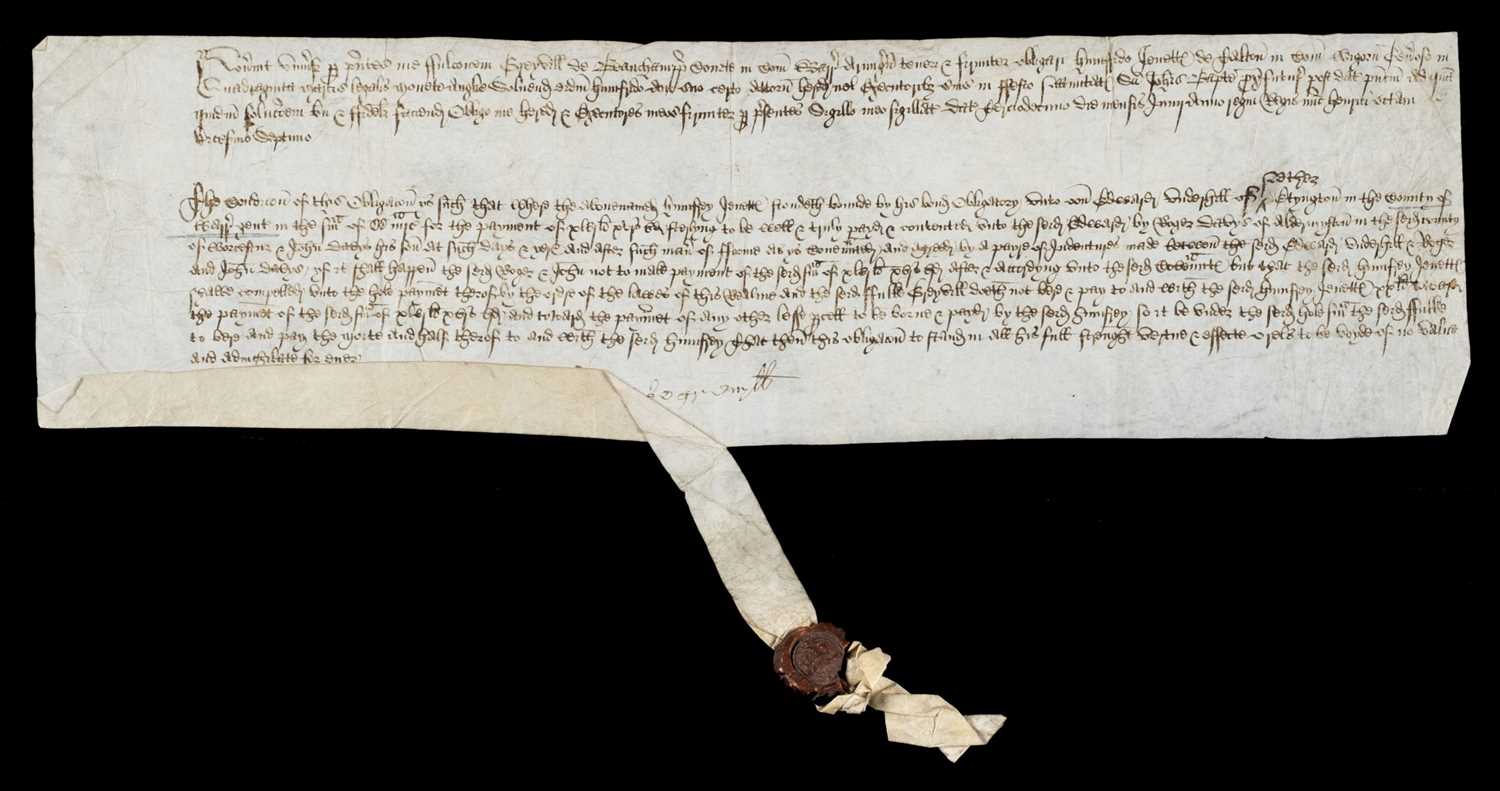 Lot 661 - Bonds, 16th & 17th c.