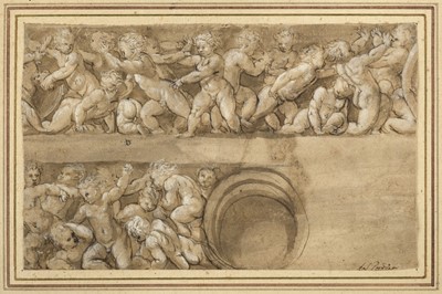 Lot 370 - Pordenone (Giovanni Antonio de' Sacchis, 1483/4-1539). Design for a Frieze