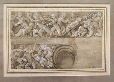 Lot 370 - Pordenone (Giovanni Antonio de' Sacchis, 1483/4-1539). Design for a Frieze
