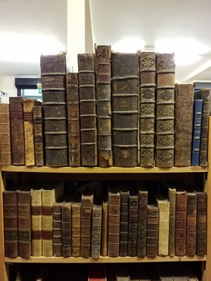 Lot 859 - Antiquarian. A large collection of mostly 19th century literature