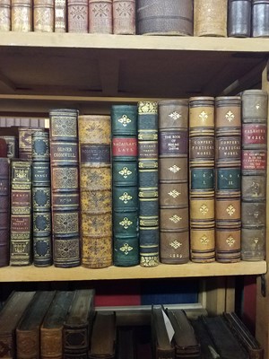 Lot 862 - Antiquarian Bindings. A collection of mostly 19th century literature & reference