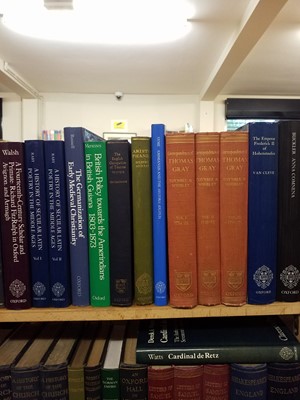 Lot 864 - Oxford. A collection of early 20th century & modern scholarly Oxford University Press publications