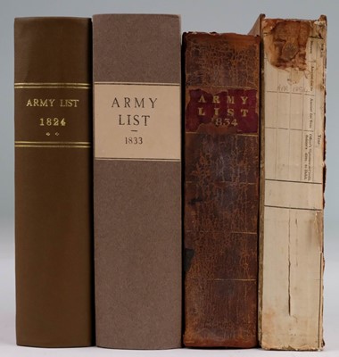 Lot 770 - Army Lists. A List of the Officers of the Army and Royal Marines