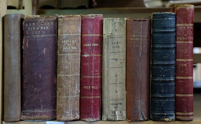 Lot 776 - Army Lists. Monthly Army Lists for January 1871, February & March 1872 (bound together)