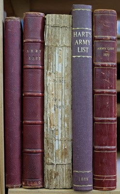 Lot 771 - Army Lists. The New Army List, Exhibiting the Rank, Standing, and Various Services...