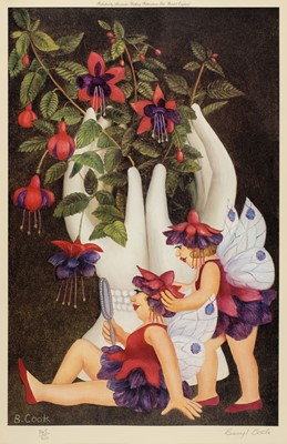 Lot 390 - Cook (Beryl, 1926 - 2008). Fuchsia Fairies, published Alexander Gallery, circa 1994