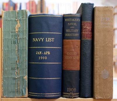 Lot 782 - Navy Lists. The Monthly Navy List, Containing the Officers on the Active List of the Royal Navy