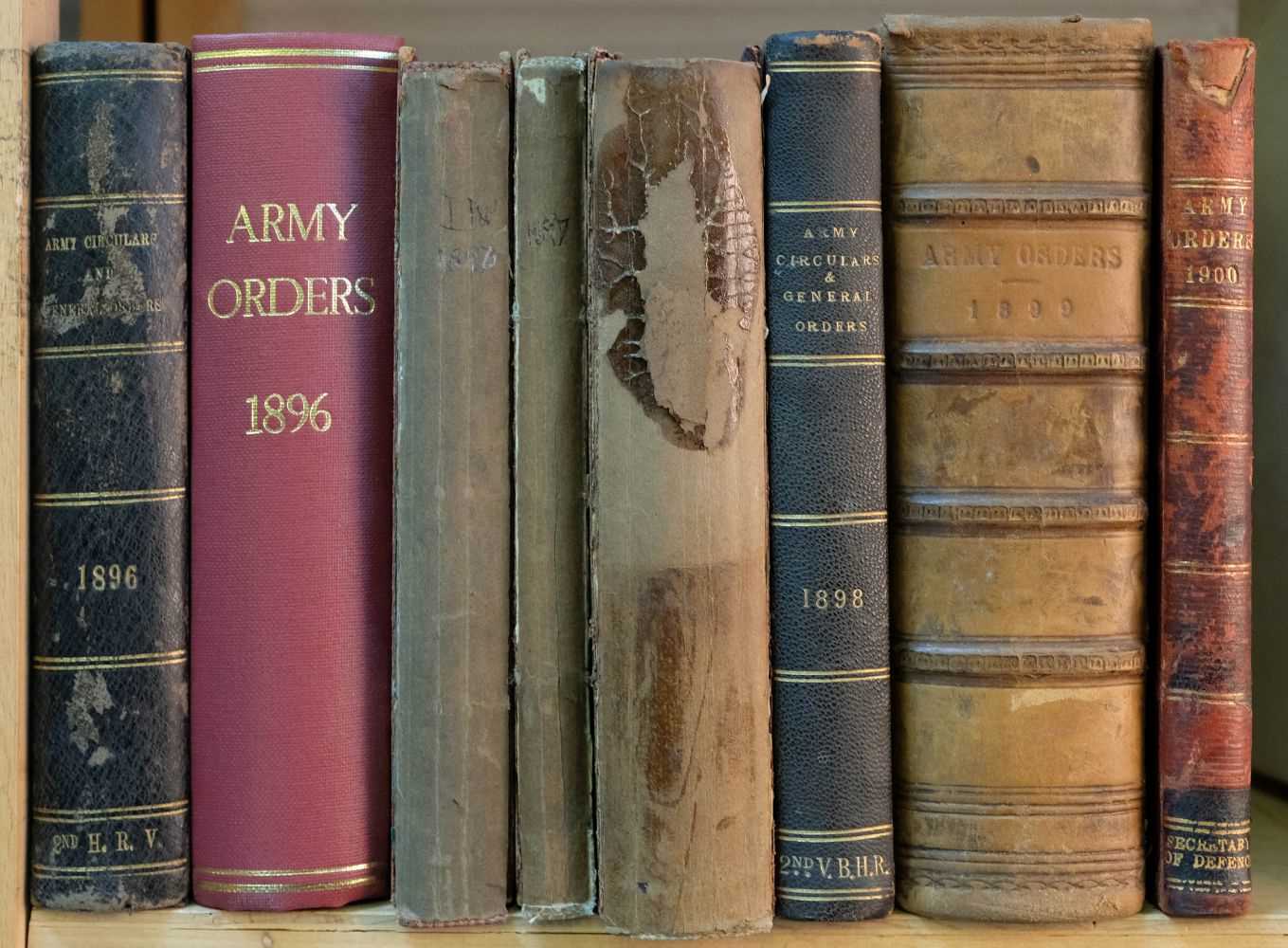 Lot 793 - Army Circulars & General Orders. A collection of 28 volumes, 1883-1900